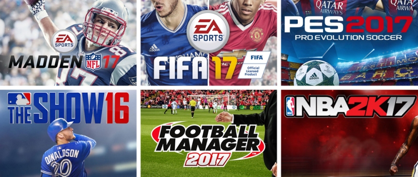 Top 6 Sports Games of 2016